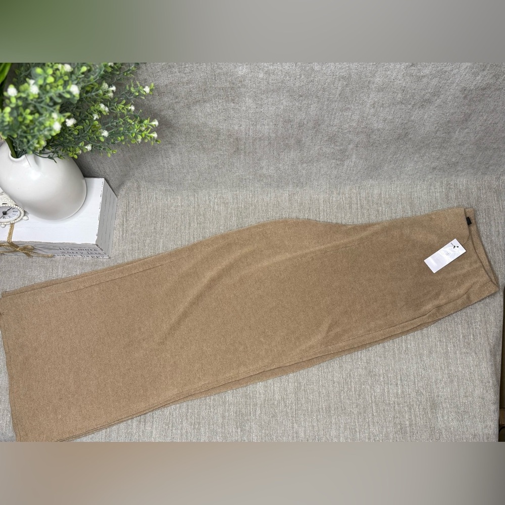 NWT Truth Tan Wide Leg Knit Pants NWT XL Discounted